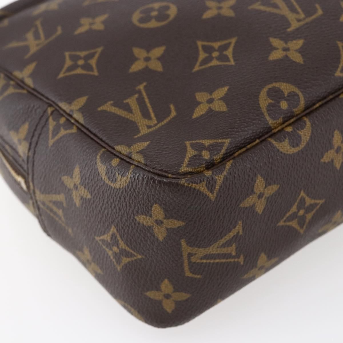 Louis Vuitton Trousse Toilette Monogram Canvas, BROWN, CANVAS, Clutche & pouche