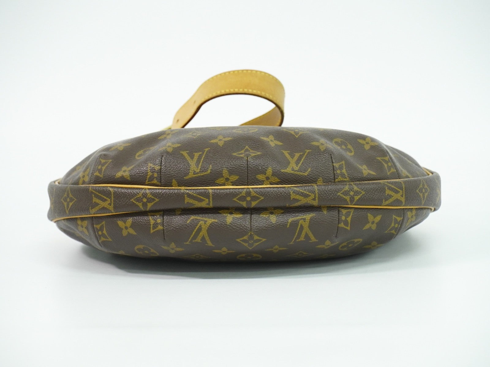 Louis Vuitton Croissant Handbag Monogram Canvas, BROWN, CANVAS, Shoulder bag