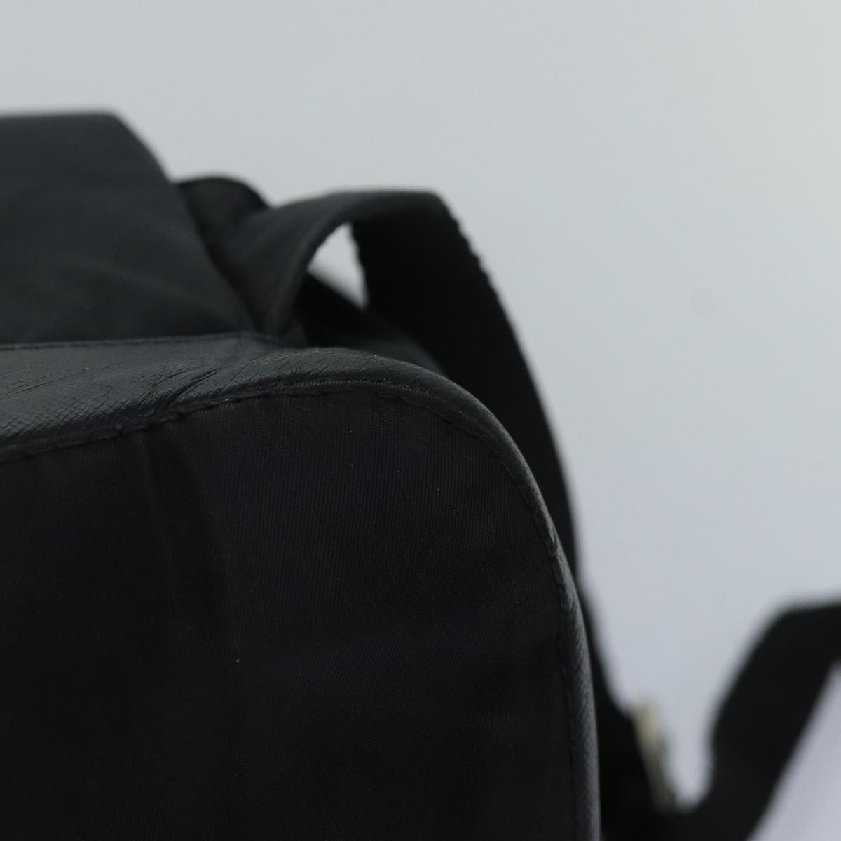 Prada Double Front Pocket Backpack Tessuto, BLACK, NYLON, Backpack