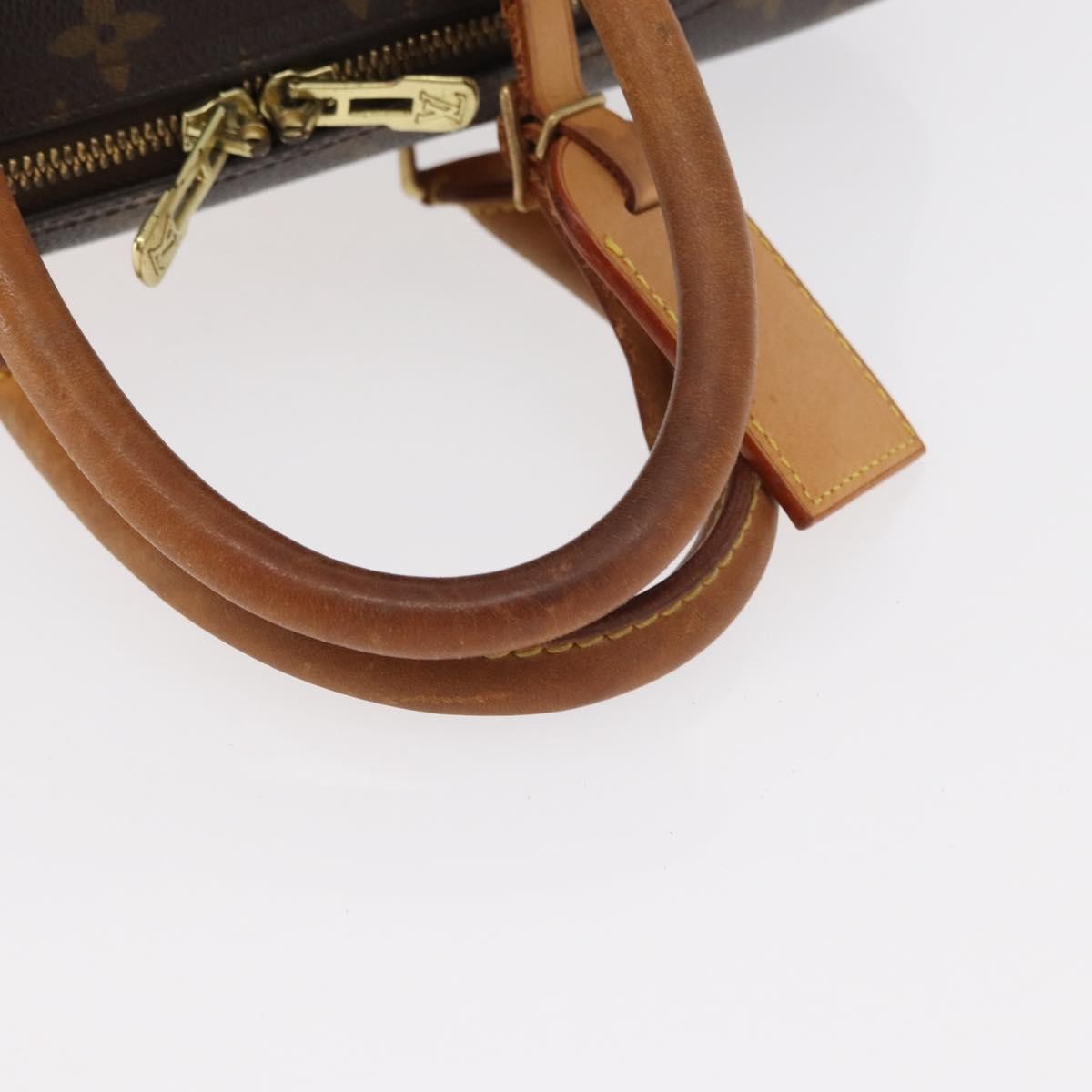 Louis Vuitton Deauville Handbag Monogram Canvas, BROWN, CANVAS, Handbag
