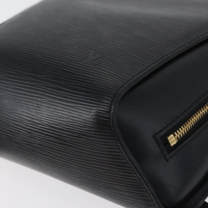 Louis Vuitton Mabillon Backpack Epi Leather, BLACK, LEATHER, Backpack