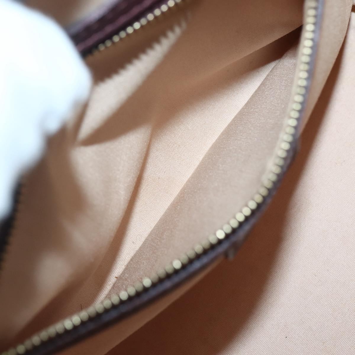 Louis Vuitton Josephine Handbag Mini Lin, RED, CANVAS, Handbag