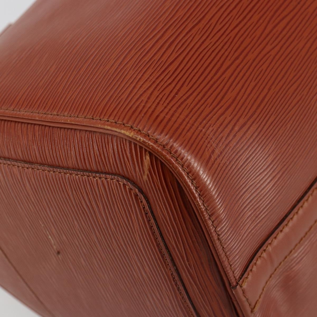 Louis Vuitton Speedy Handbag Epi Leather, Brown, Leather, Handbag