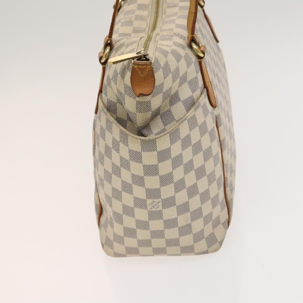 Louis Vuitton Totally Handbag Damier azur, BLUE, CANVAS, Tote bag