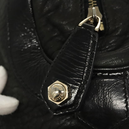 Bally Vintage Shoulder Bag Leather, BLACK, LEATHER, Shoulder bag