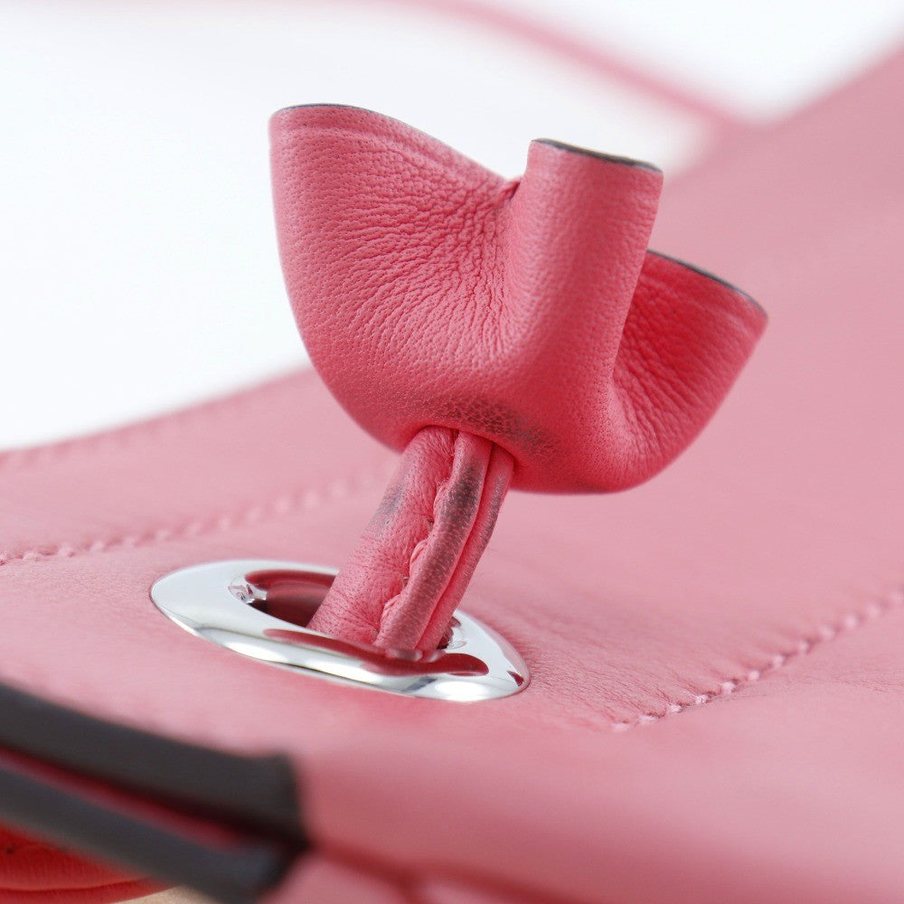 Hermes Aline Bag Calfskin, PINK, LEATHER, Shoulder bag