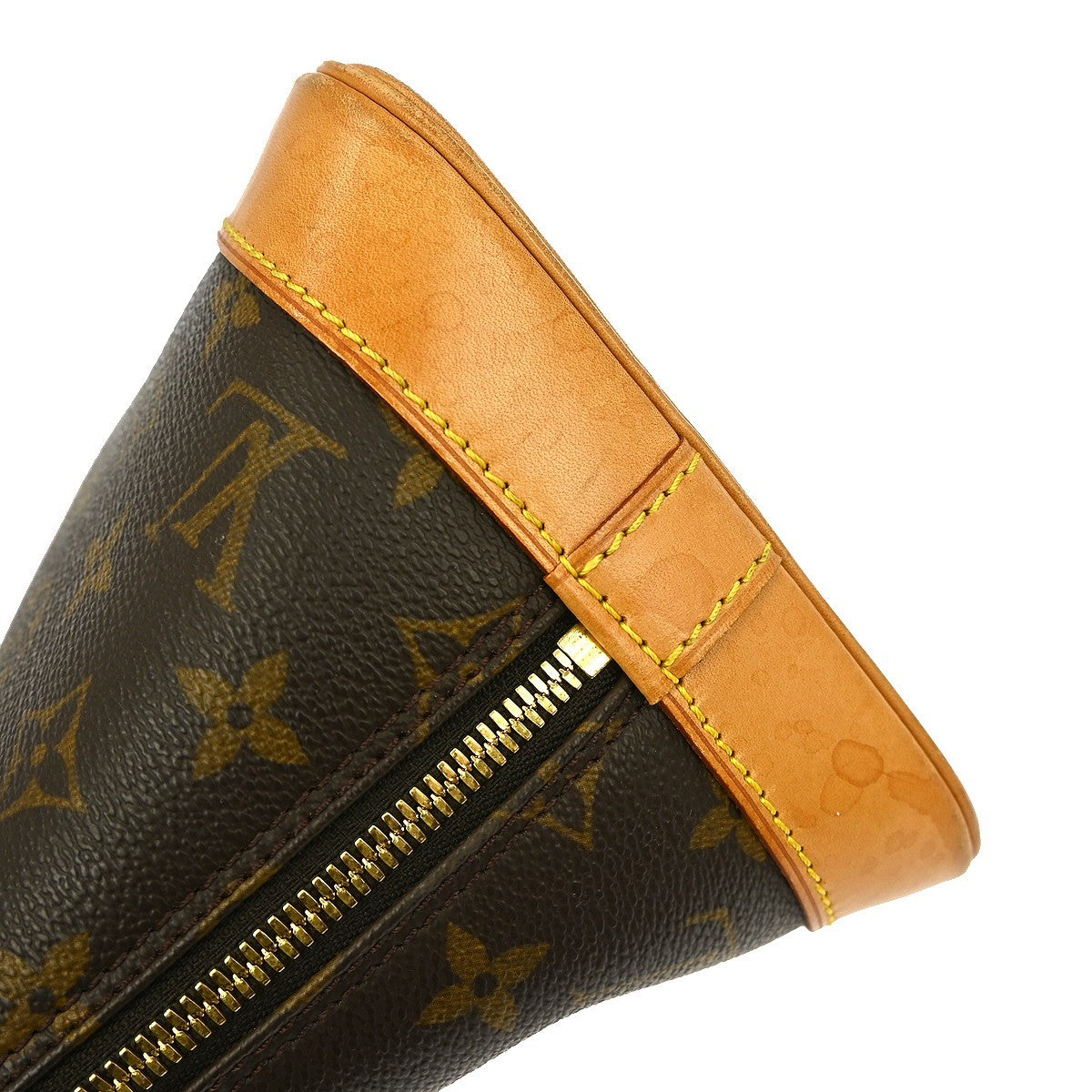 Louis Vuitton Alma Handbag Monogram Canvas, BROWN, CANVAS, Handbag