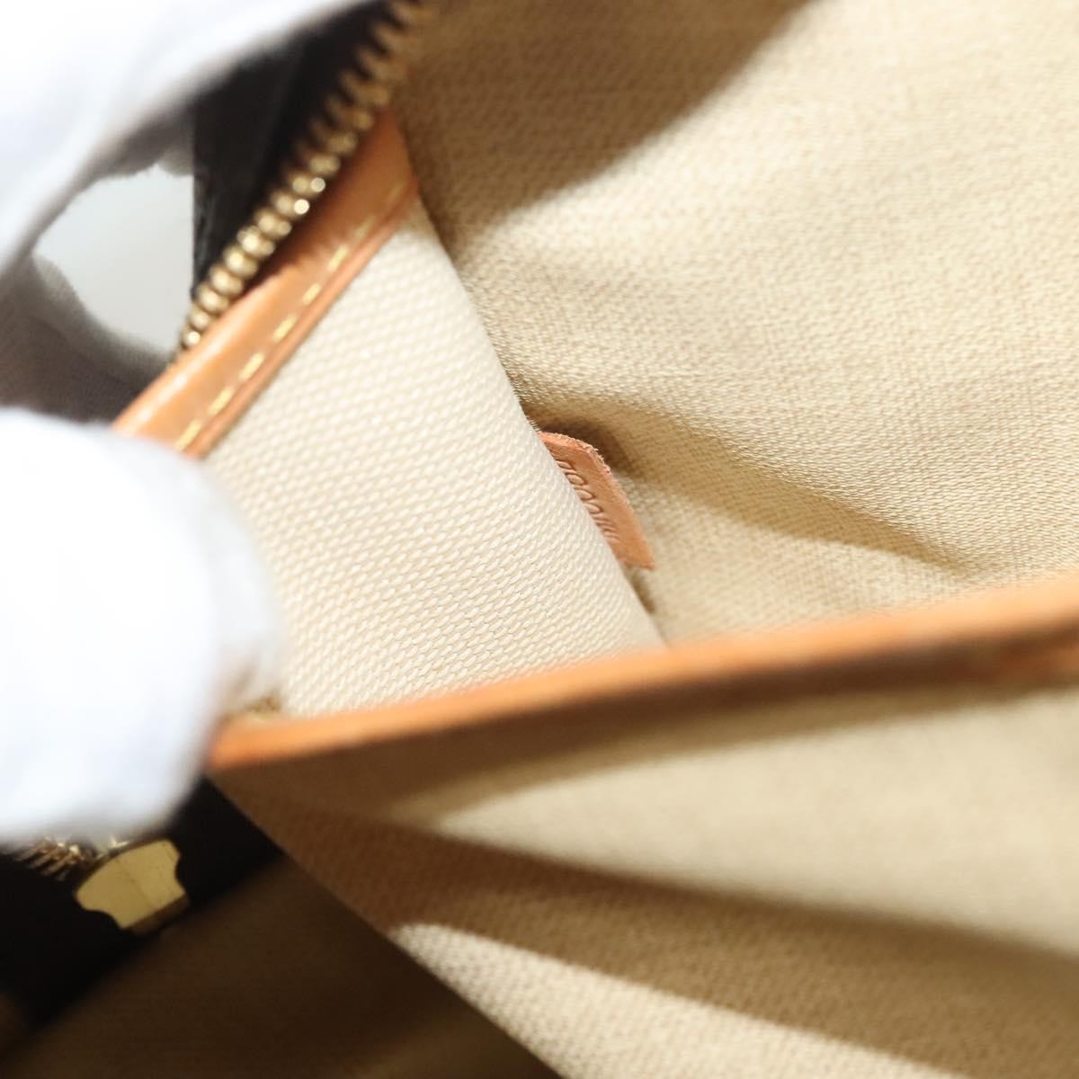 Louis Vuitton Trouville Handbag Monogram Canvas, BROWN, CANVAS, Handbag