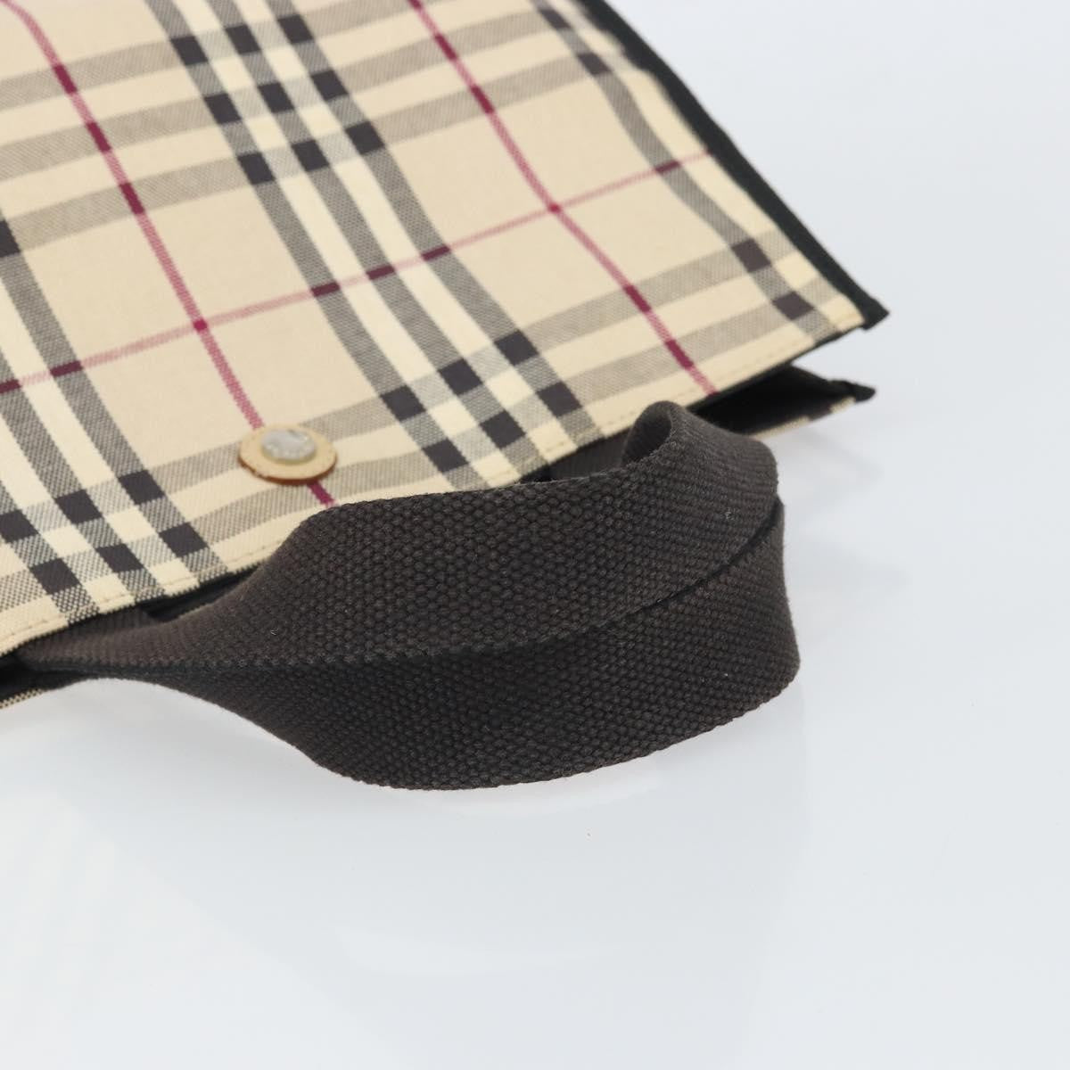 Burberry Nova Check Tote canvas check pattern, BEIGE, CANVAS, Tote bag