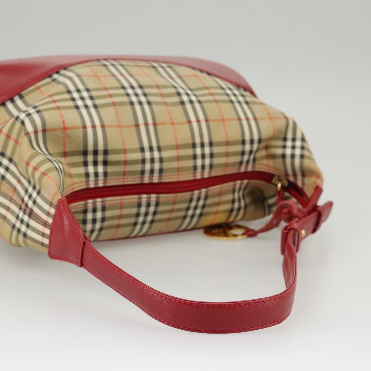 Burberry Nova Check Handbag Nova Check Canvas, BEIGE, CANVAS, Handbag