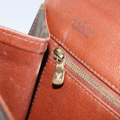 Louis Vuitton Dame Pochette Monogram Canvas, BROWN, CANVAS, Clutche & pouche