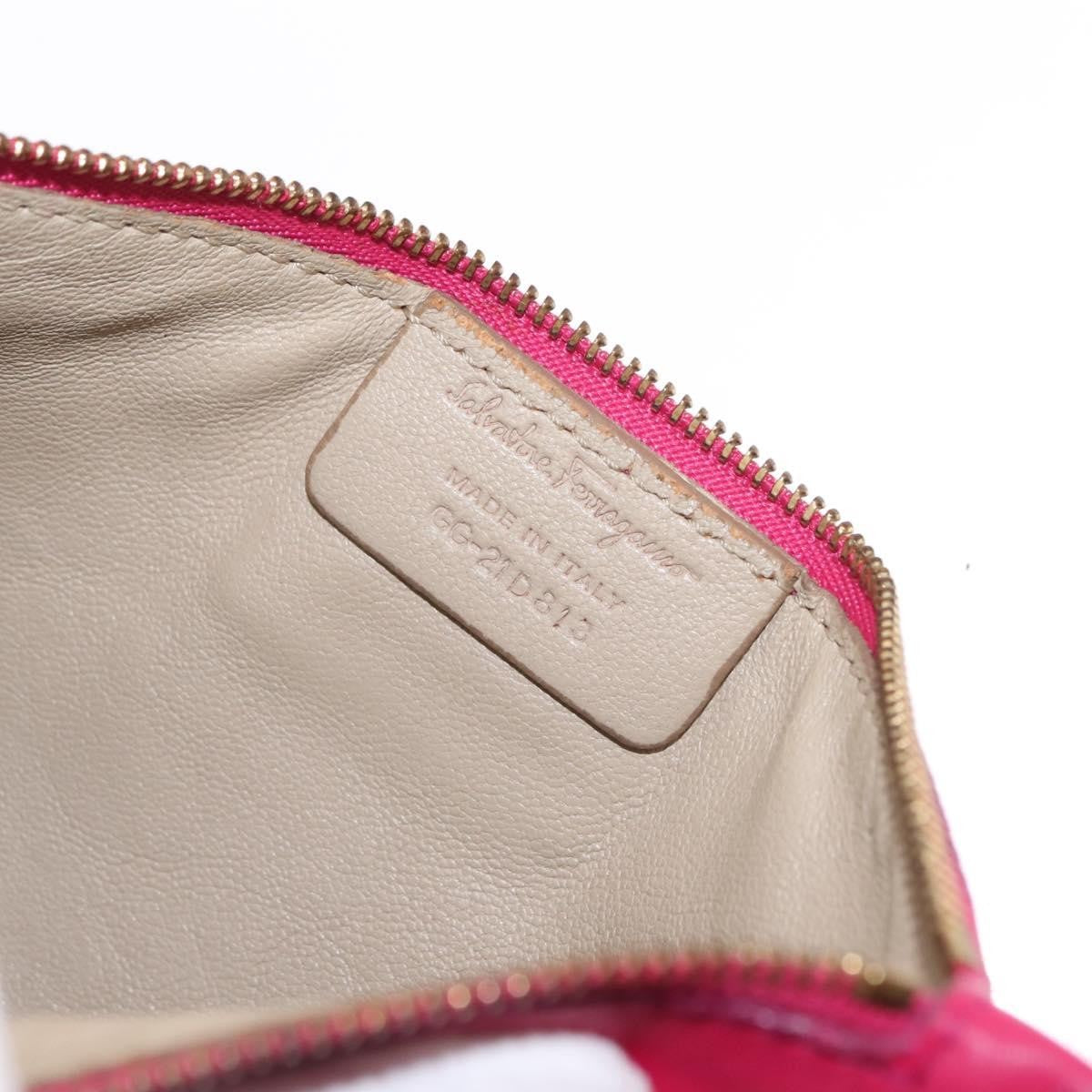 Salvatore Ferragamo Sookie Satchel Leather, PINK, LEATHER, Handbag