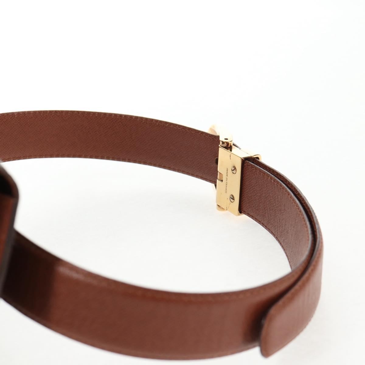 Louis Vuitton Pochette Arche Waist Bag Monogram Canvas, BROWN, CANVAS, Crossbody bag