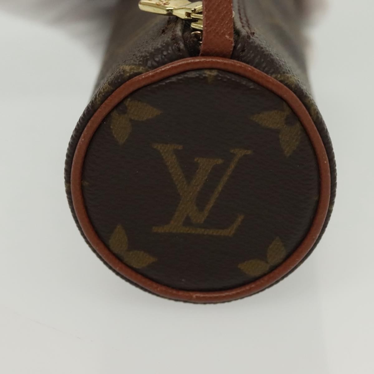 Louis Vuitton Papillon Pochette Monogram Canvas, BROWN, CANVAS, Handbag