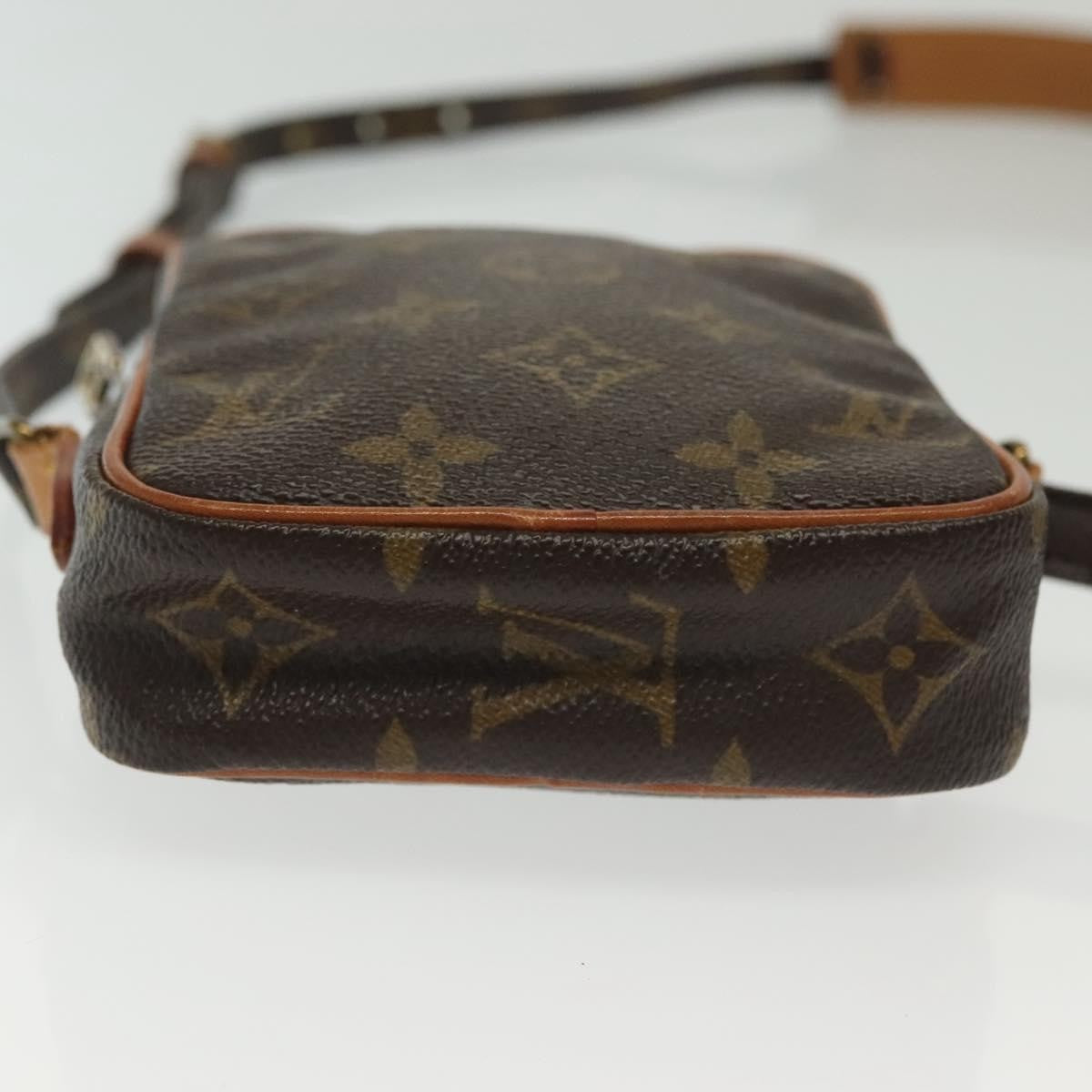 Louis Vuitton Danube Handbag Monogram Canvas, BROWN, CANVAS, Handbag