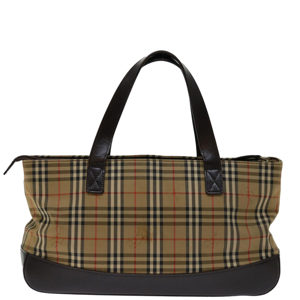 Burberry Nova Check Handbag Nova Check Canvas, BEIGE, CANVAS, Handbag