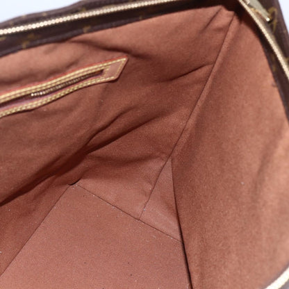 Louis Vuitton Cabas Mezzo Monogram Canvas, BROWN, CANVAS, Tote bag