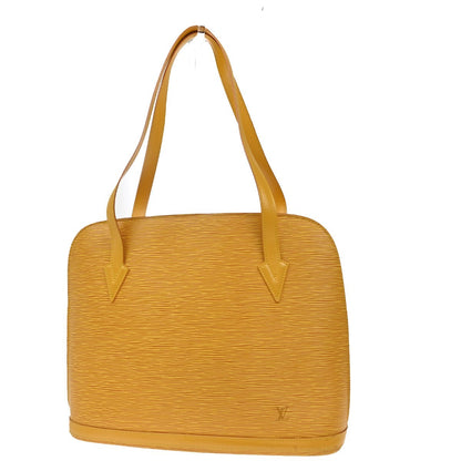 Louis Vuitton Lussac Handbag Epi Leather, YELLOW, LEATHER, Shoulder bag