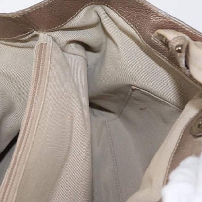 Salvatore Ferragamo Vala tote Leather, BEIGE, LEATHER, Tote bag