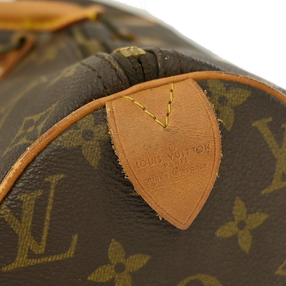 Louis Vuitton Speedy Handbag Monogram Canvas, BROWN, CANVAS, Handbag