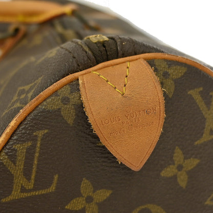 Louis Vuitton Speedy Handbag Monogram Canvas, BROWN, CANVAS, Handbag