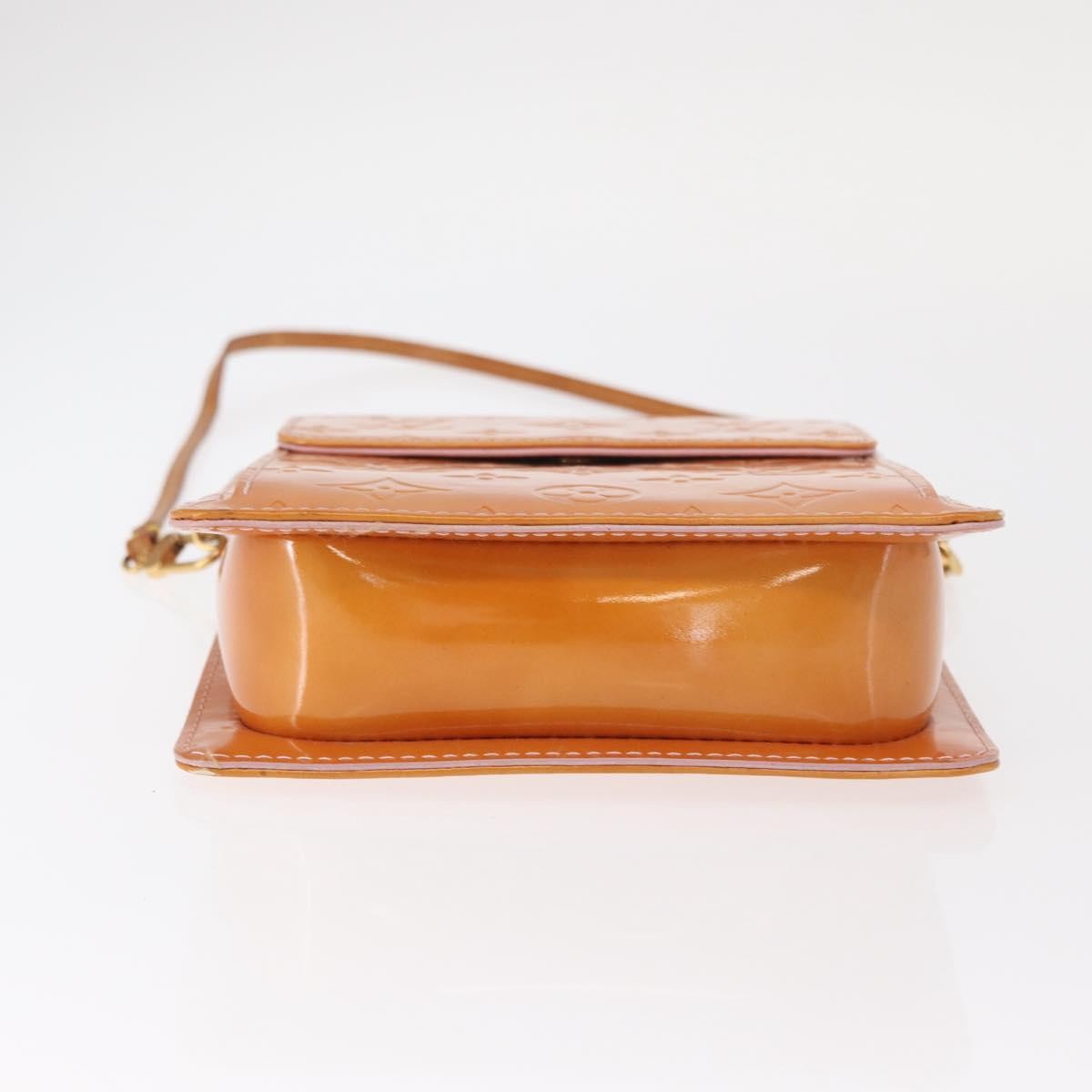 Louis Vuitton Mott Handbag Monogram Vernis, PINK, PATENT_LEATHER, Clutche & pouche