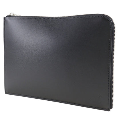 Louis Vuitton Zip Around Pochette Jour Leather, BLACK, LEATHER, Clutche & pouche