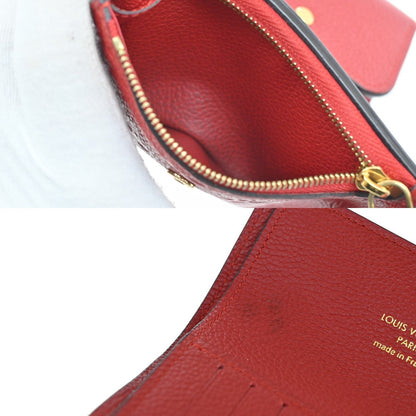 Louis Vuitton Pont Neuf Wallet Monogram Empreinte Leather, Red, Leather, Wallet