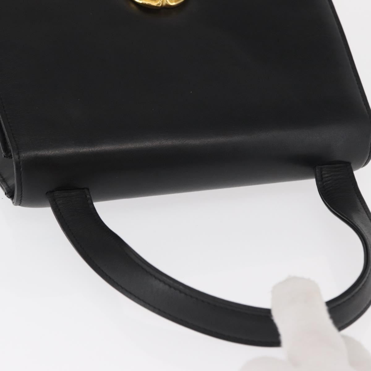 Givenchy Vintage Handbag Leather, BLACK, LEATHER, Handbag