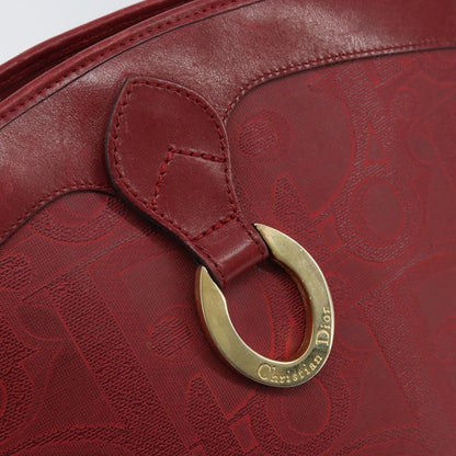 Christian Dior Trotter shoulder bag Canvas, RED, PVC, Shoulder bag