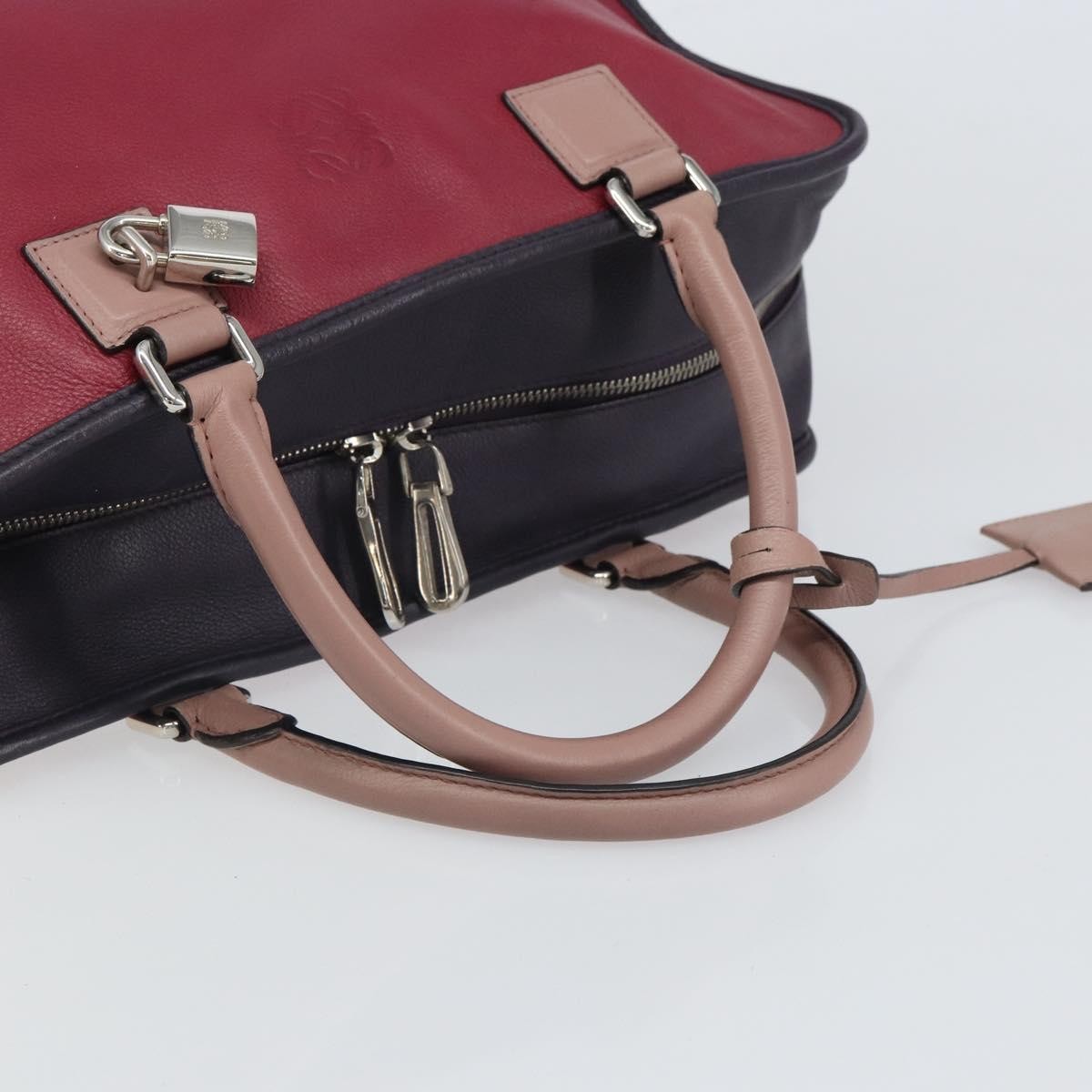 Loewe Amazona Bag Leather, RED, LEATHER, Handbag