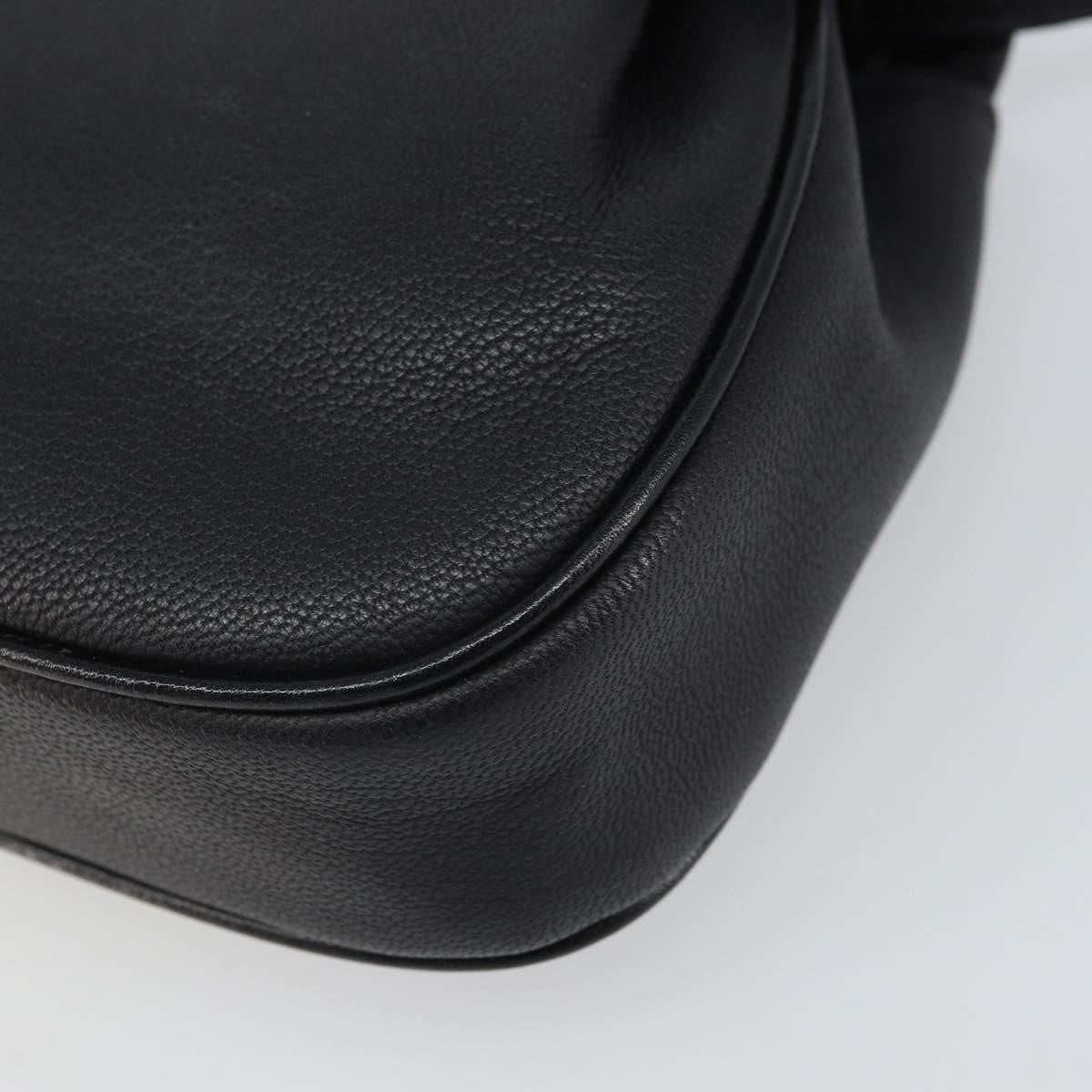 Givenchy Vintage 4G shoulder bag Leather, BLACK, LEATHER, Shoulder bag