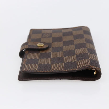 Louis Vuitton Agenda Cover Damier Azur, BROWN, CANVAS, Toiletry Case