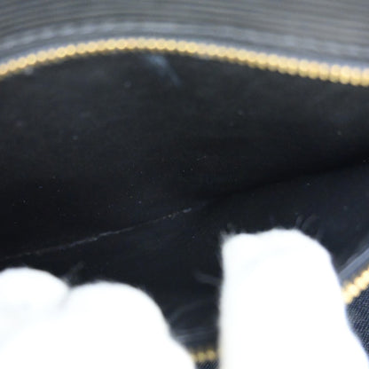 Louis Vuitton Monceau Handbag Epi Leather, Black, Leather, Handbag