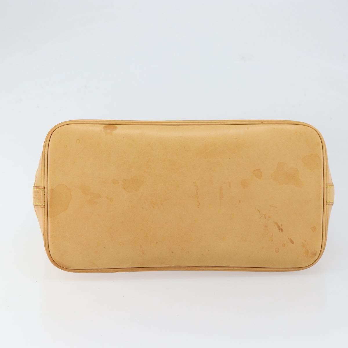 Louis Vuitton Alma Handbag Nomade Leather, BEIGE, LEATHER, Handbag