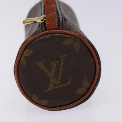 Louis Vuitton Papillon Pochette Monogram Canvas, BROWN, CANVAS, Handbag