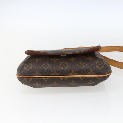 Louis Vuitton Musette Salsa Handbag Monogram Canvas, BROWN, CANVAS, Shoulder bag