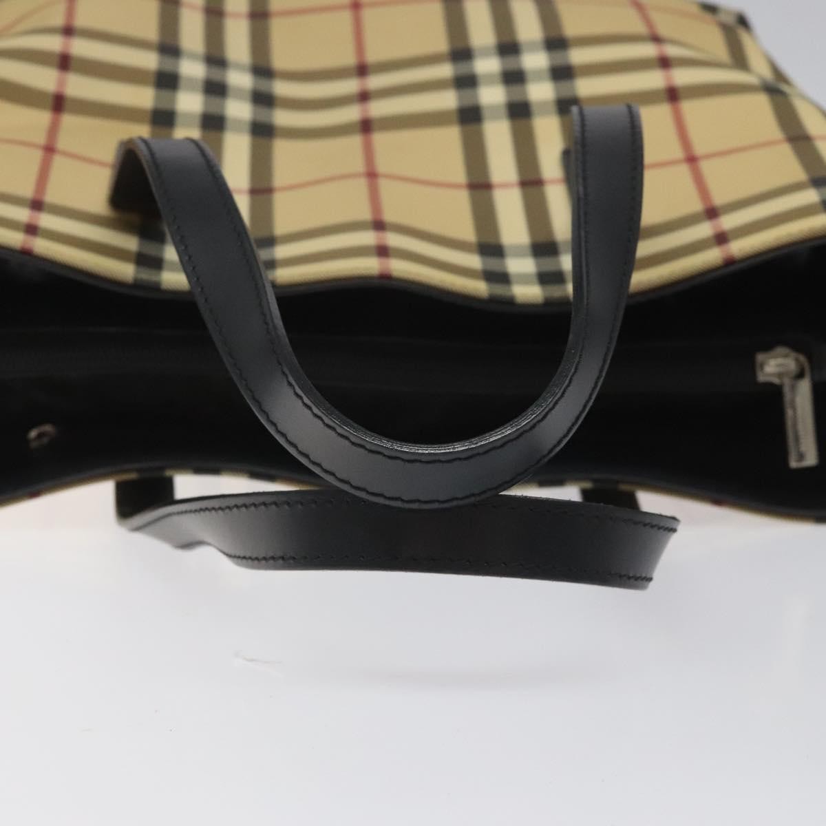 Burberry Nova Check Tote canvas check pattern, BEIGE, CANVAS, Tote bag