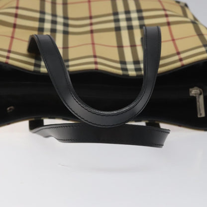 Burberry Nova Check Tote canvas check pattern, BEIGE, CANVAS, Tote bag