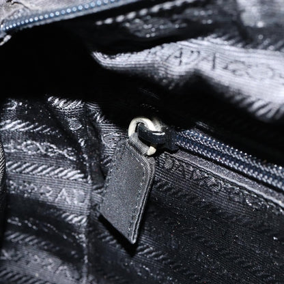 Prada Vintage Tote Tessuto, BLACK, NYLON, Tote bag