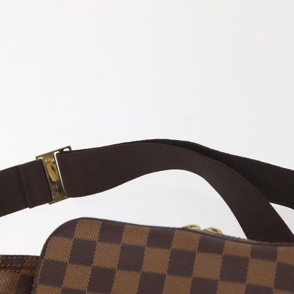 Louis Vuitton Geronimos Waist Bag Damier, BROWN, CANVAS, Shoulder bag