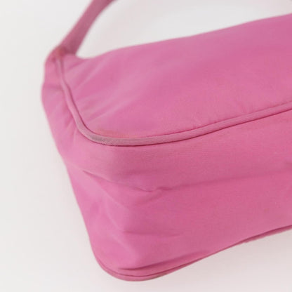 Prada Hobo Tessuto, PINK, NYLON, Handbag