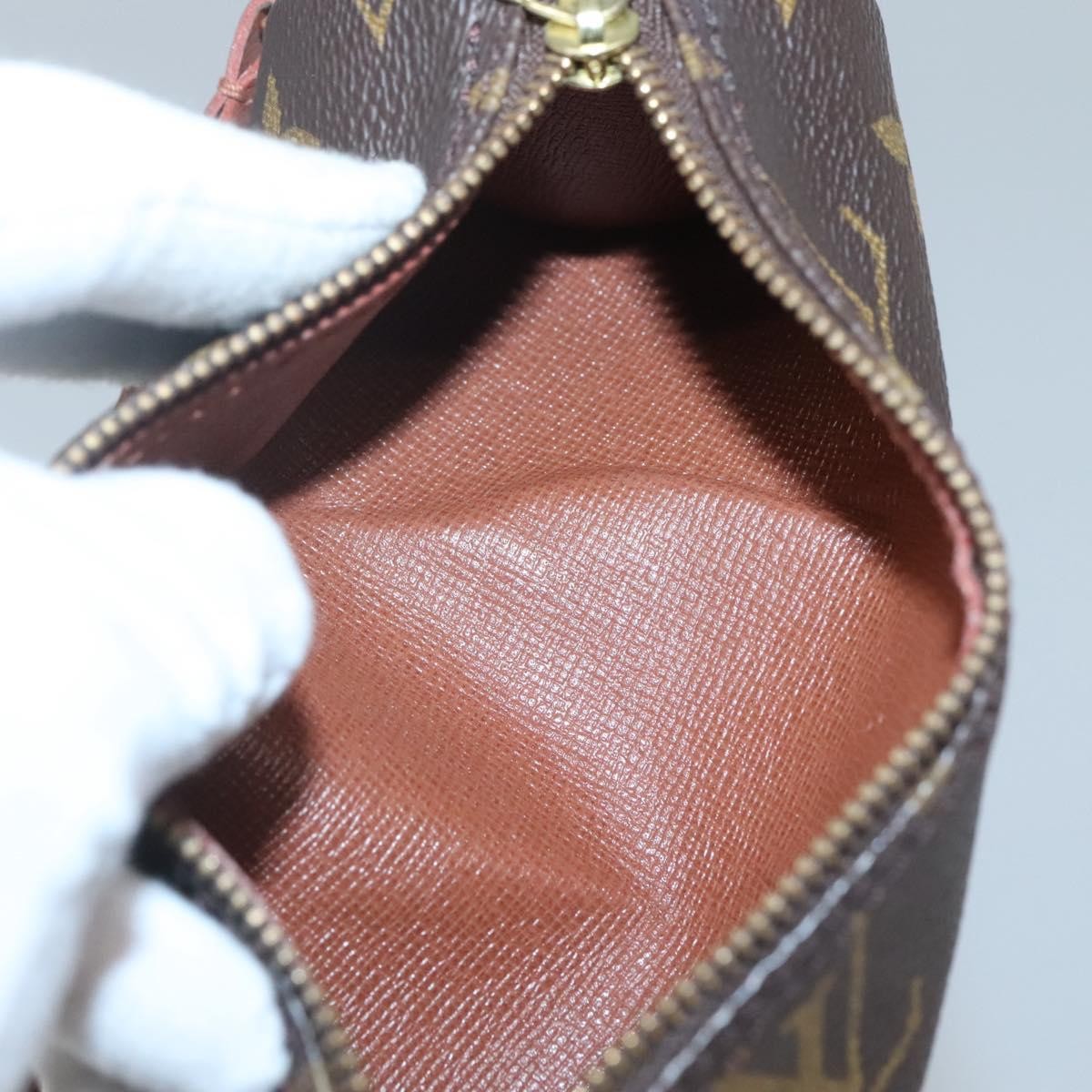 Louis Vuitton Papillon Pochette Monogram Canvas, BROWN, CANVAS, Clutche & pouche