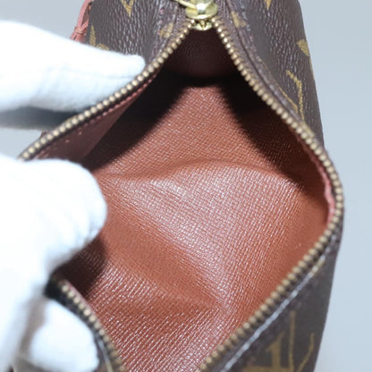 Louis Vuitton Papillon Pochette Monogram Canvas, BROWN, CANVAS, Clutche & pouche