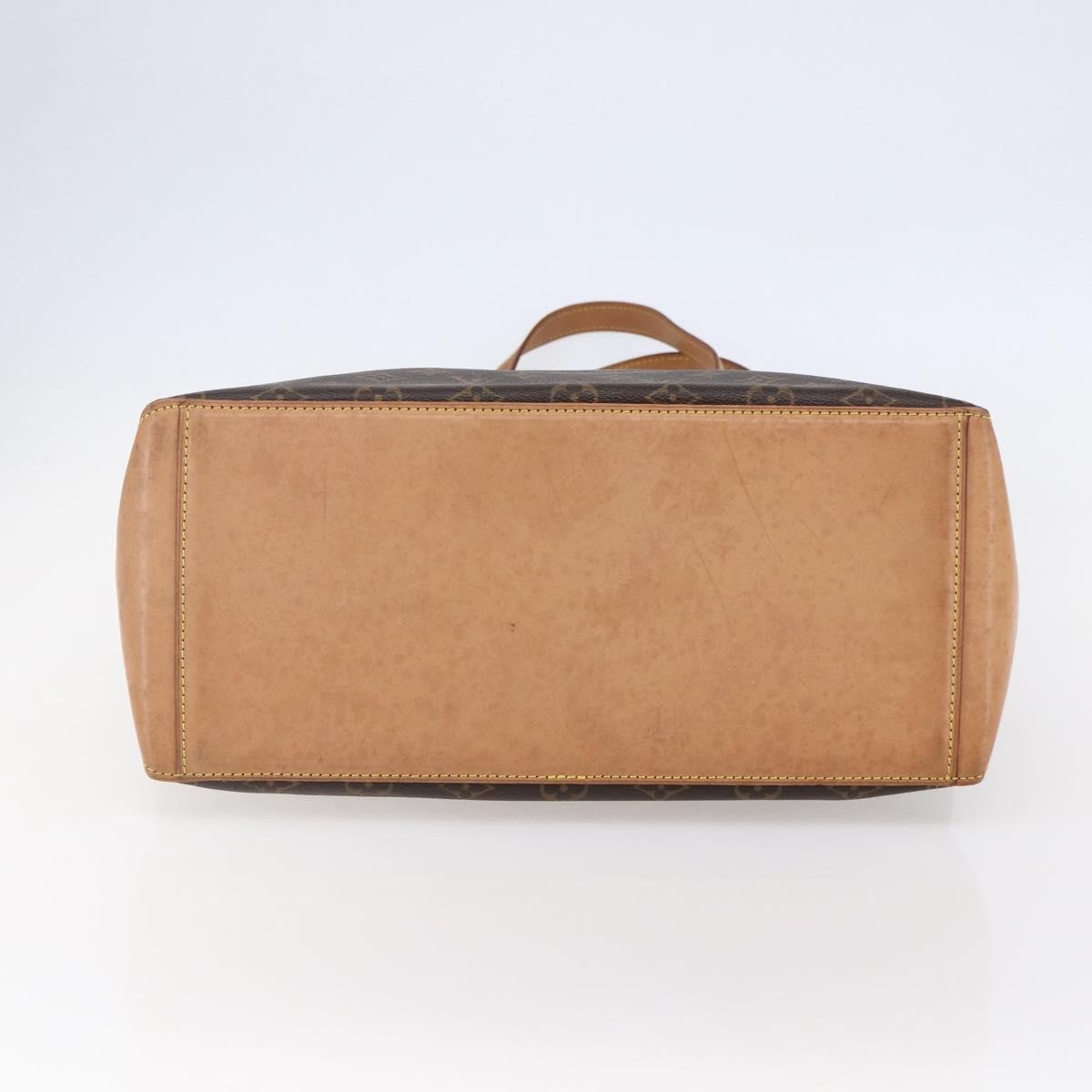 Louis Vuitton Cabas Mezzo Monogram Canvas, BROWN, CANVAS, Tote bag