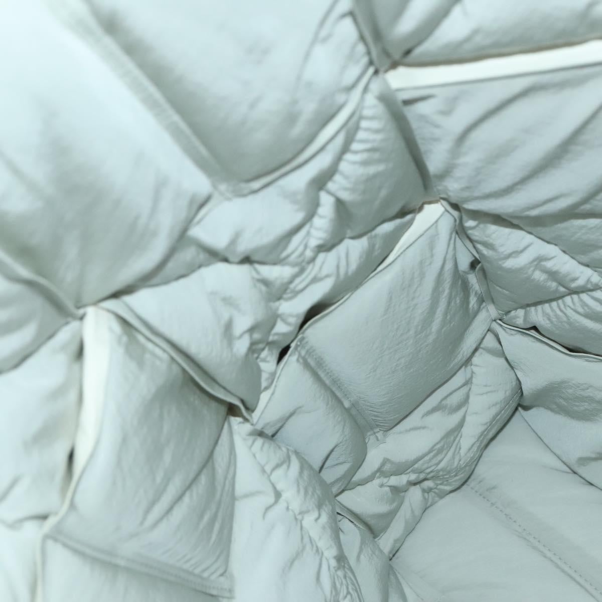 Bottega Veneta Squash Tote Padded Maxi Intrecciato Leather, WHITE, LEATHER, Tote bag