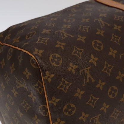 Louis Vuitton Keepall Bag Monogram Canvas, BROWN, CANVAS, Travel bag