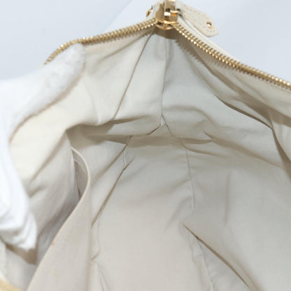 Louis Vuitton Marina Handbag Mini Lin Croisette, BEIGE, CANVAS, Handbag