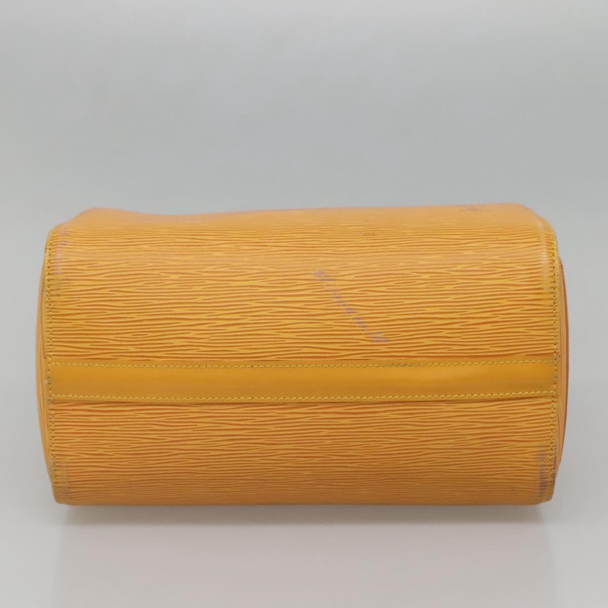 Louis Vuitton Speedy Handbag Epi Leather, YELLOW, LEATHER, Handbag