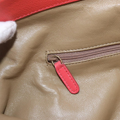 Bvlgari Chandra Top Handle Bag Leather, PINK, LEATHER, Tote bag